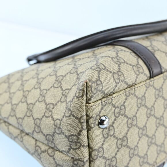 COPY - Auth Gucci Gg Supreme Tote Bag Pvc #136490G24B - Picture 10 of 15